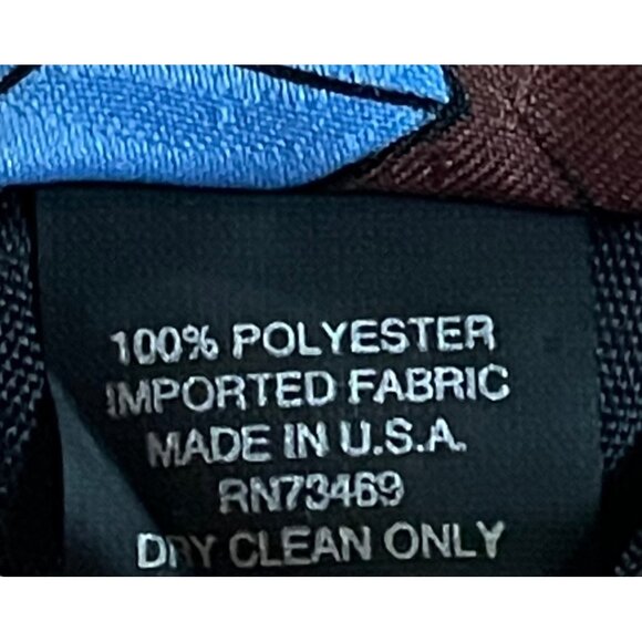 Looney Tunes Stamp Collection Vintage Bugs Bunny Polyester Necktie - Picture 5 of 6